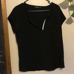 Black short sleeve Apt. 9 Blouse
